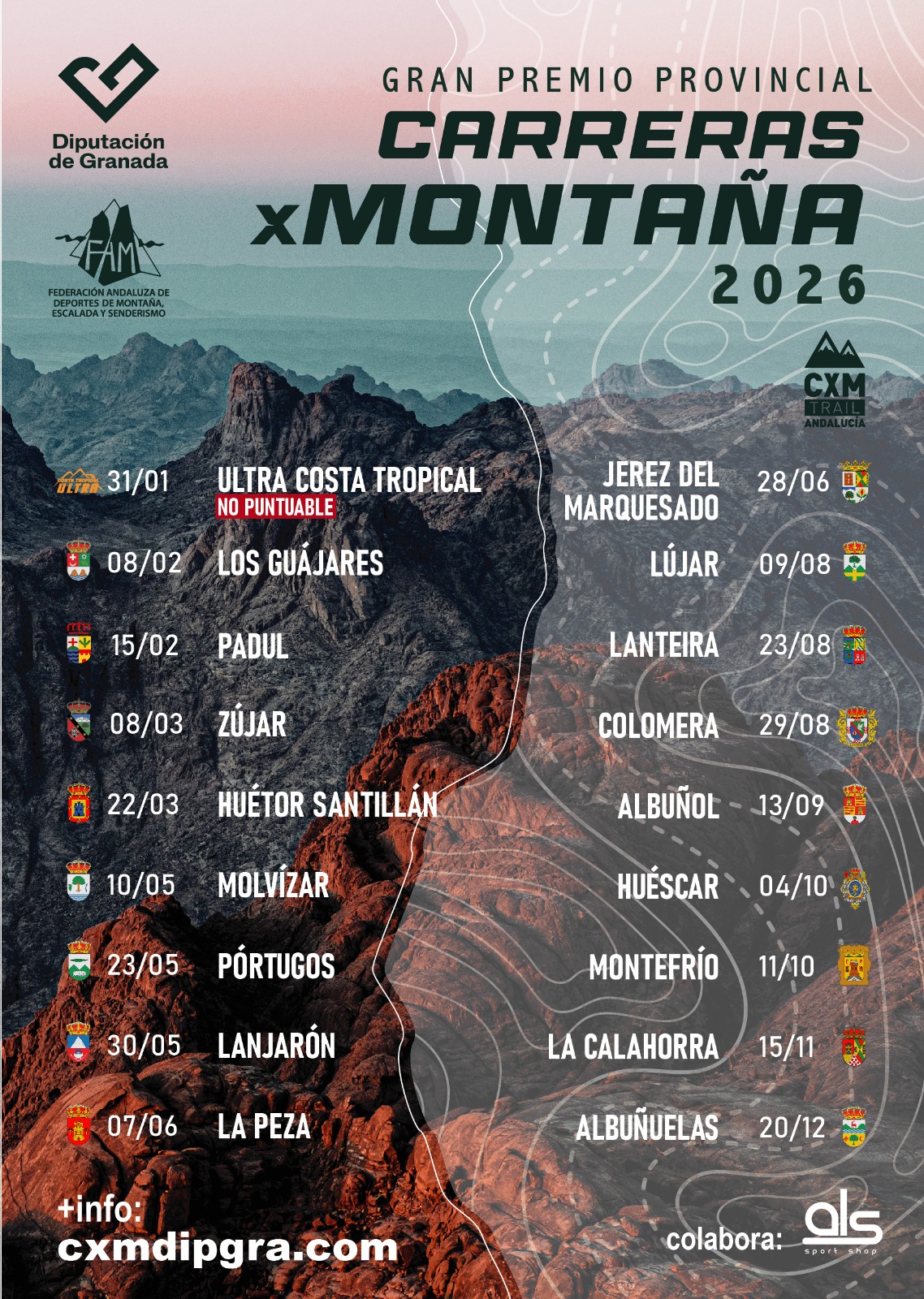 XIII TRAIL SIERRA DE HU�TOR SANTILL�N - CIRCUITO CXM DIPUTACI�N DE GRANADA